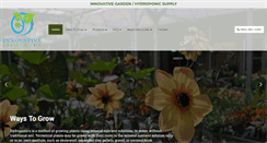 Desktop Screenshot of innovativehydroponicsupply.com